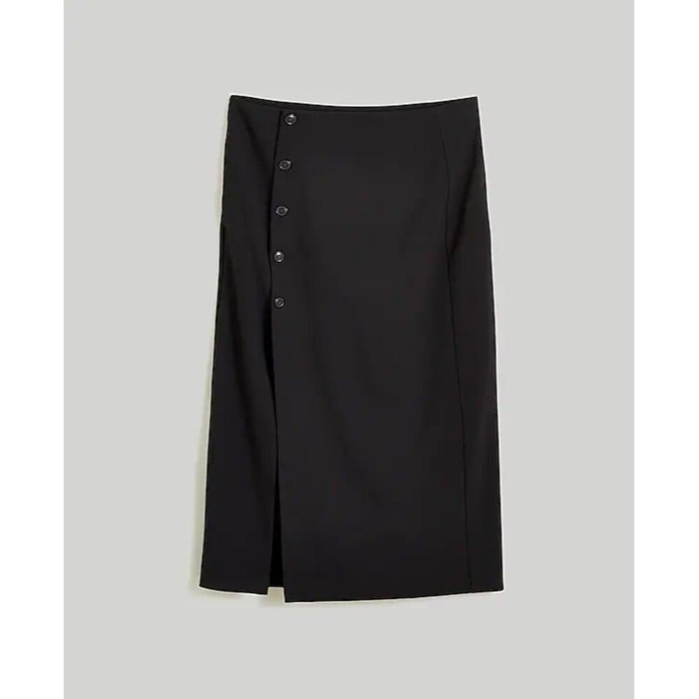 88- nwt madewell  no094 Wrap Midi Skirt size 4